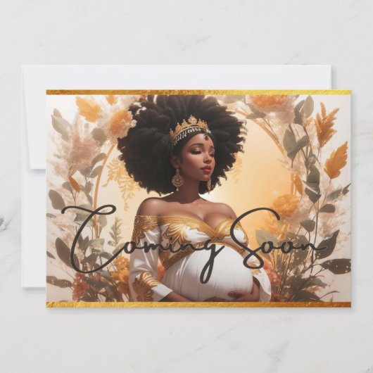 Ankündigung der afrikanischen Göttin Soft Boho Sch (Vorderseite)