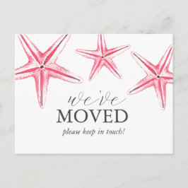 Ankündigung der Ankündigung von Wasserfarben-Stran Postkarte