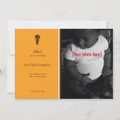 Ankündigung der äthiopischen Boy-Adoption (Vorderseite)