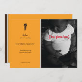 Ankündigung der äthiopischen Boy-Adoption (Vorne/Hinten)