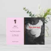 Ankündigung der äthiopischen Girl-Adoption (Stehend Vorderseite)