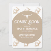 Ankündigung der baldigen Schwangerschaft von Weste (Vorderseite)