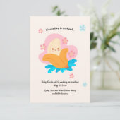 Ankündigung der Bananenschwangerschaft (Stehend Vorderseite)