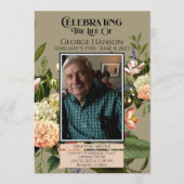 Ankündigung der Beerdigung von Peach Greeneral (Vorderseite)