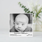 Ankündigung der Black Birth (Stehend Vorderseite)