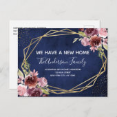 Ankündigung der Blauburgunder-Blumenbewegung (Vorne/Hinten)