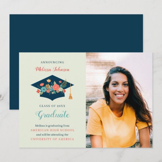 Ankündigung der Blumenkappenreife (Vorne/Hinten)