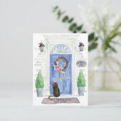 Ankündigung der Bombay Cat Moving-Karte Postkarte (Stehend Vorderseite)