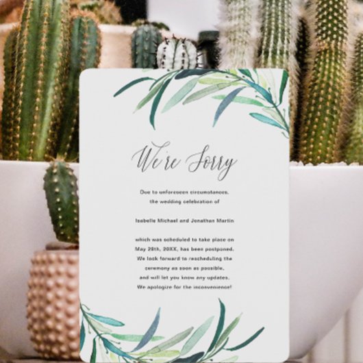 Ankündigung der botanischen Hochzeitserklärung