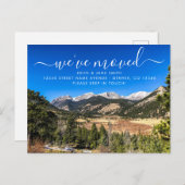 Ankündigung der Colorado-Bewegung Postkarte (Vorne/Hinten)