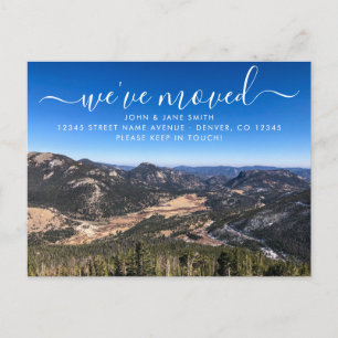 Ankündigung der Colorado-Bewegung Postkarte