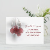 Ankündigung der Ehe/Entlassung von Frostischen Rot (Stehend Vorderseite)