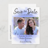 Ankündigung der Ehe Save the Date für kundenspezif (Vorne/Hinten)