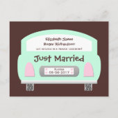 Ankündigung der Eheverzeihung Postkarte (Vorderseite)