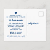 Ankündigung der einfachen Navy Blue Guest Room Mov (Rückseite)