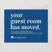 Ankündigung der einfachen Navy Blue Guest Room Mov (Vorderseite)