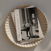 Ankündigung der Einführung Minimalistischer Foto m