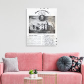 Ankündigung der Einrichtung Leinwanddruck (Insitu (Wohnzimmer))