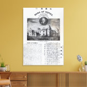 Ankündigung der Einrichtung Leinwanddruck (Insitu (Wohnzimmer))