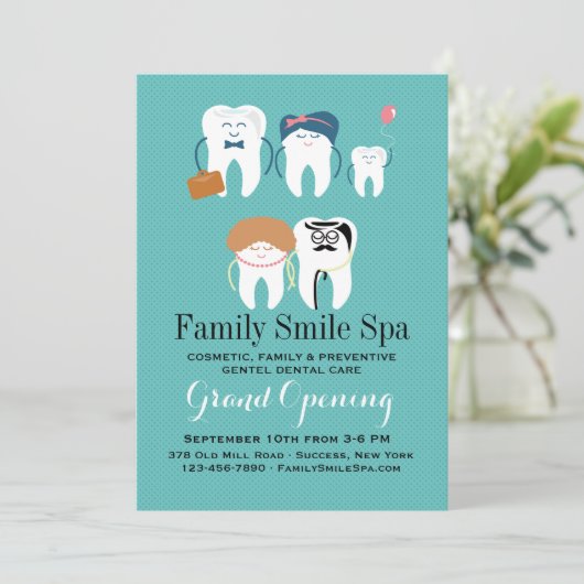 Ankündigung der Eröffnung des Amts für Zahnheilkun (Stehend Vorderseite)