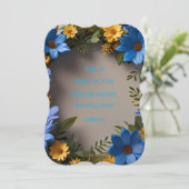 Ankündigung der Feierlichkeiten (Stehend Vorderseite)