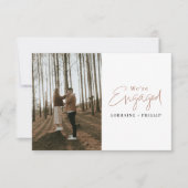 Ankündigung der Foto-Gegenpartei (Vorderseite)