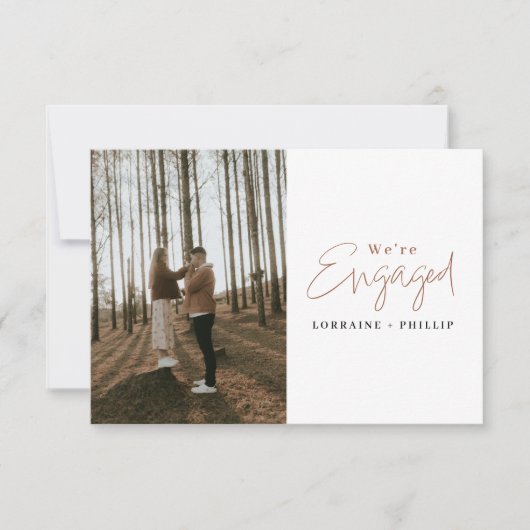 Ankündigung der Foto-Gegenpartei (Vorderseite)