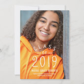 Ankündigung der Foto-Partei mit Handschrift (Vorderseite)