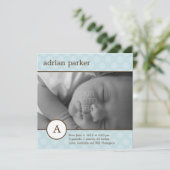 Ankündigung der Frühgeburt des ersten Babys (Stehend Vorderseite)