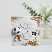 Ankündigung der Fußballschwangerschaft (Stehend Vorderseite)