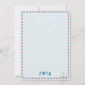 Ankündigung der Geburt des Fotos (Rückseite)