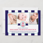 Ankündigung der Geburt eines Kindes (Vorderseite)