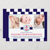 Ankündigung der Geburt eines Kindes (Vorne/Hinten)