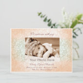 Ankündigung der Geburt eines kleinen Kindes in Ros (Stehend Vorderseite)