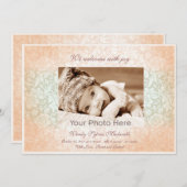 Ankündigung der Geburt eines kleinen Kindes in Ros (Vorne/Hinten)