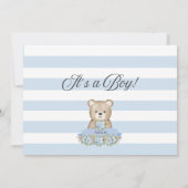 Ankündigung der Geburt eines niedlichen islamische (Rückseite)