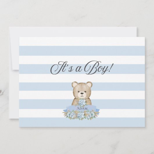 Ankündigung der Geburt eines niedlichen islamische (Rückseite)