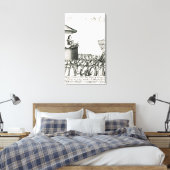 Ankündigung der Geburt von Charles I. Leinwanddruck (Insitu (Schlafzimmer))