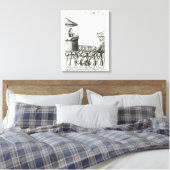 Ankündigung der Geburt von Charles I. Leinwanddruck (Insitu (Schlafzimmer))