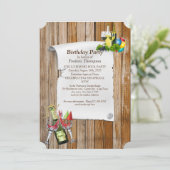 Ankündigung der Geburtstagspartei (Stehend Vorderseite)