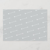 Ankündigung der Gerettet Fotokarte mit Skript (Rückseite)