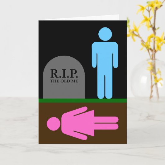 Ankündigung der Geschlechterumschichtung Operation (Gelbe Blume)