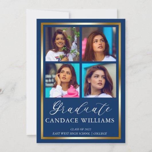 Ankündigung der Graduate-Ankündigung für das Minim (Vorderseite)