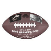 Ankündigung der Großmutter-Kinderoffenbarung Football (Vorderseite)