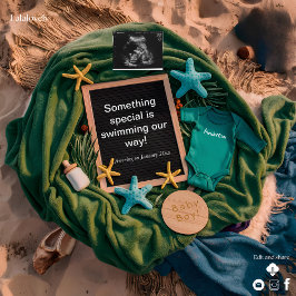 Ankündigung der Hochzeit unter dem Meer