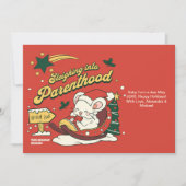 Ankündigung der Kinderschwangerschaft für moderne (Vorderseite)