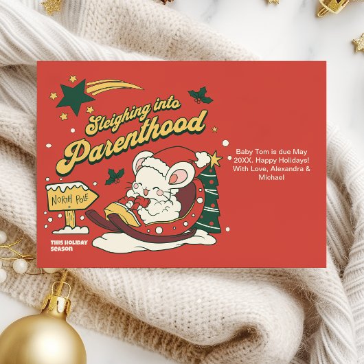 Ankündigung der Kinderschwangerschaft für moderne 