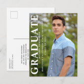 Ankündigung der Klasse der Foto-Abschluss (Vorne/Hinten)