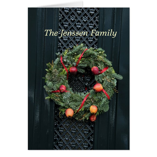 Ankündigung der klassischen Vordertür-Adresse (Vorne)