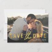 Ankündigung der kühlen Goldhochzeit (Vorderseite)